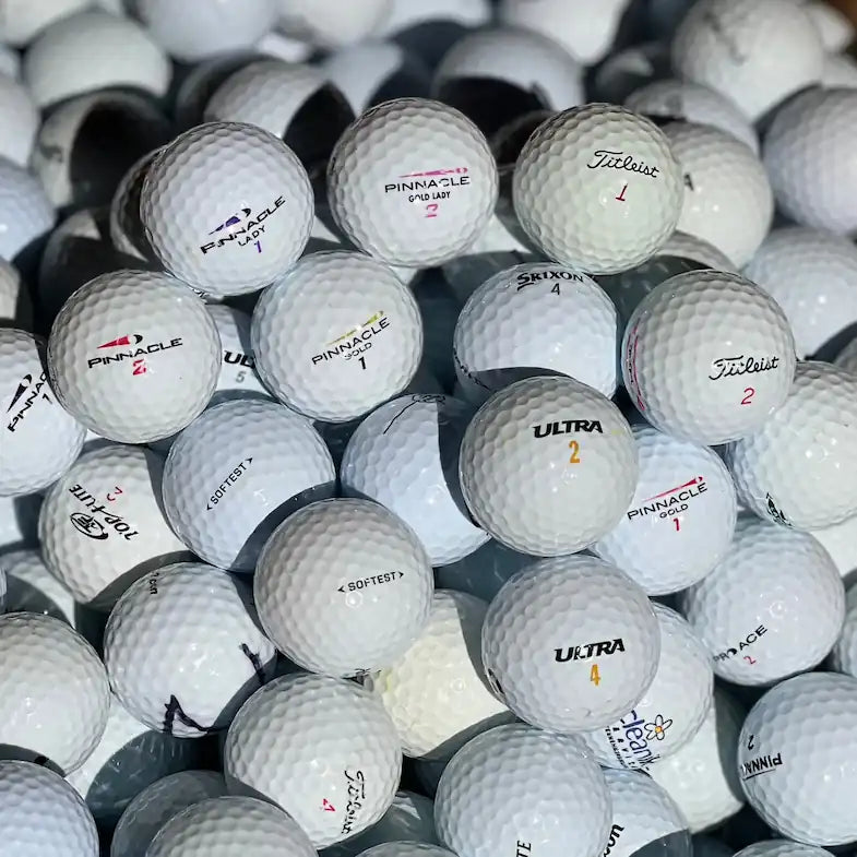 Jarvimix: 50 kierrätettyä golfpalloa tunnetuilta brändeiltä kuten Titleist, Wilson ja Pinnacle – Järvigolf